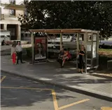 Marquesina en el entorno del Puente Bizkaia, Getxo